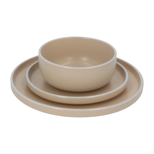 Secret de Gourmet 6 persoons servies 18 delig nordic style keramiek /wit 3182665 large