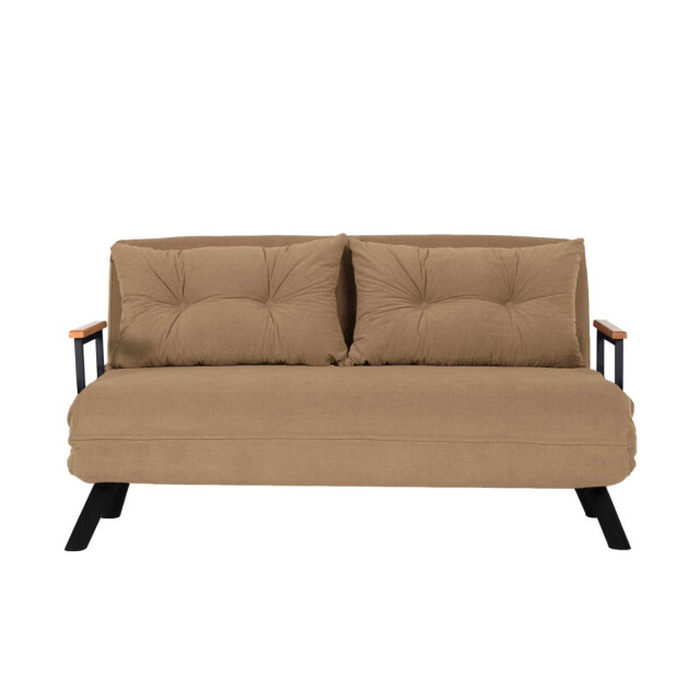 CaliCosy Slaapbank voor 2 personen in stof met metalen poten l133 cm sando 3178545 large