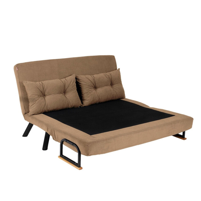 CaliCosy Slaapbank voor 2 personen in stof met metalen poten l133 cm sando 3178545 large