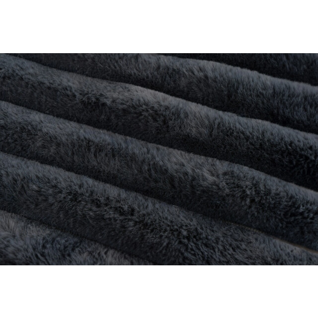 Muratap Plush soft plaid fluffy deken 3d effect, hoogpolig, 100% polyester, super 3181726 large