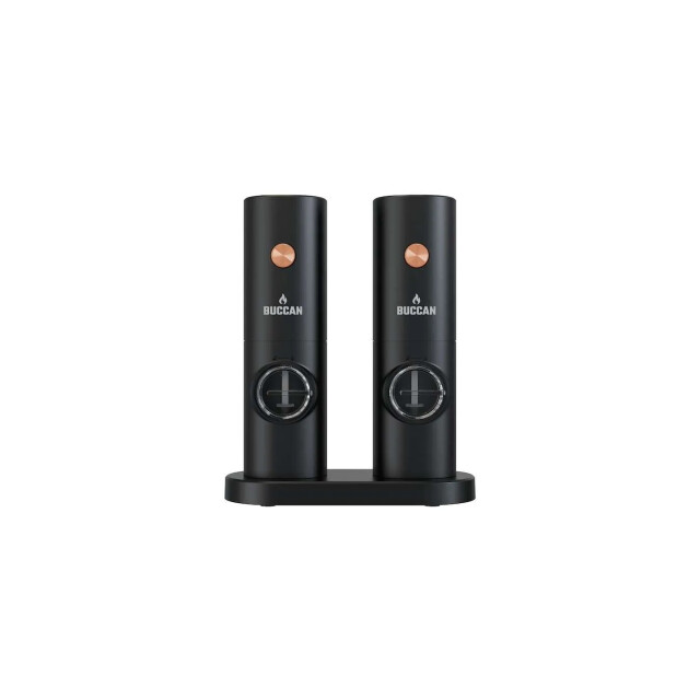 Buccan Buccan luxe elektrische peper en zoutmolen rosegoud 2 stuks 3180588 large