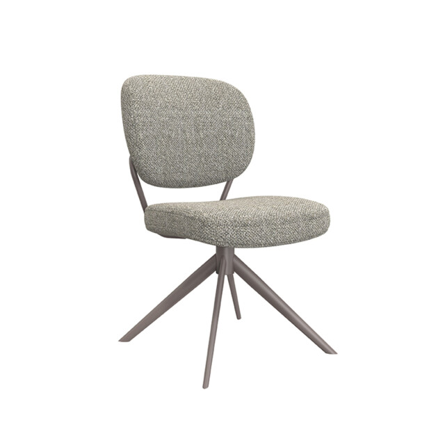 Label51 Eetkamerstoel geneva truffel boucle set van 2 3172678 large