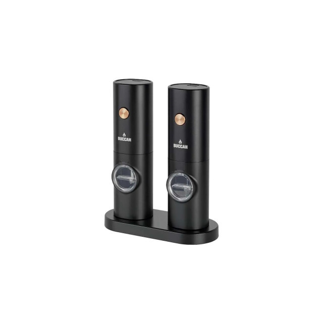 Buccan Buccan luxe elektrische peper en zoutmolen rosegoud 2 stuks 3180588 large