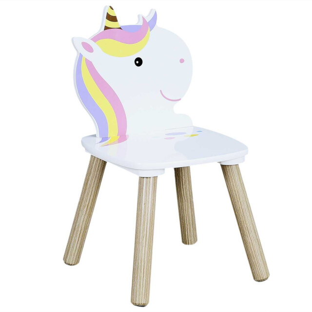 Home Deco Factory Unicorn kindertafel set met stoeltjes tekentafel kinderen 3182668 large