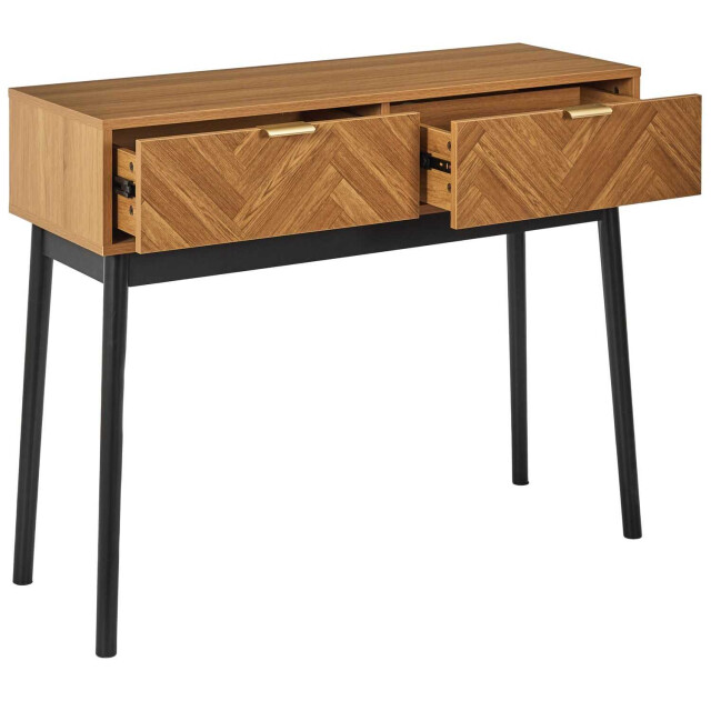 Home Deco Factory Sidetable bijzettafel felix 35x100x80 cm art deco consoletafel 3182669 large