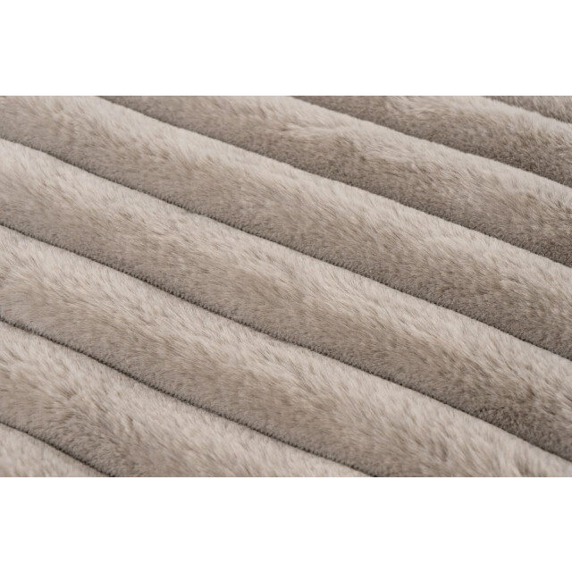 Muratap Plush soft plaid fluffy deken 3d effect, hoogpolig, 100% polyester, super 3181722 large