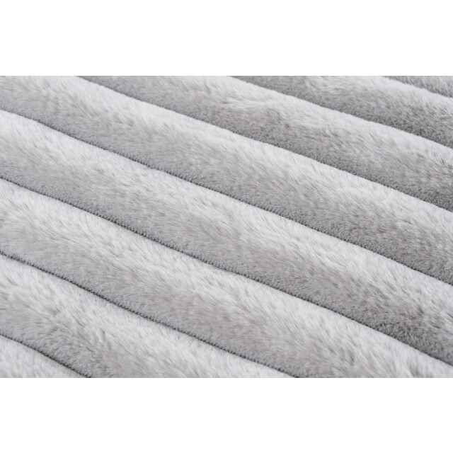 Muratap Plush soft plaid fluffy deken 3d effect, hoogpolig, 100% polyester, super 3181723 large