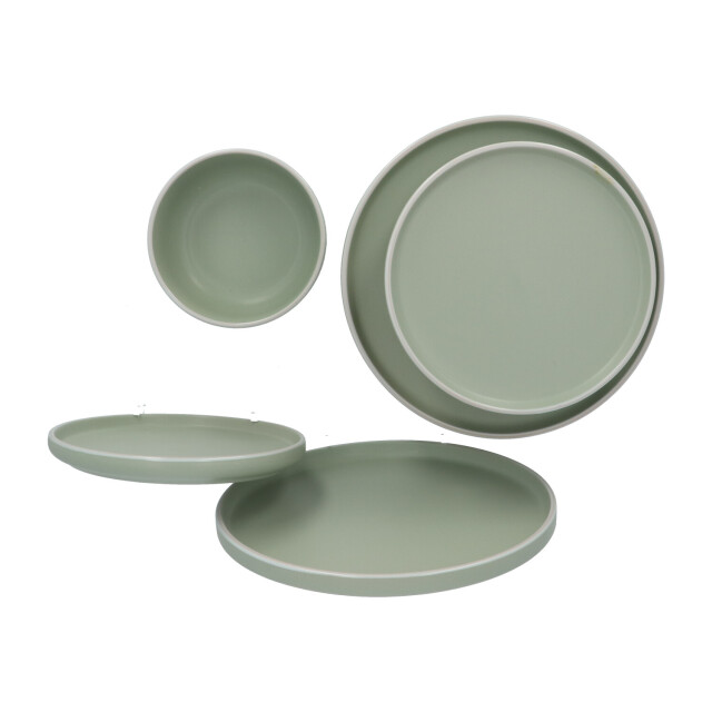 Secret de Gourmet 6 persoons servies 18 delig nordic style keramiek /wit 3182664 large