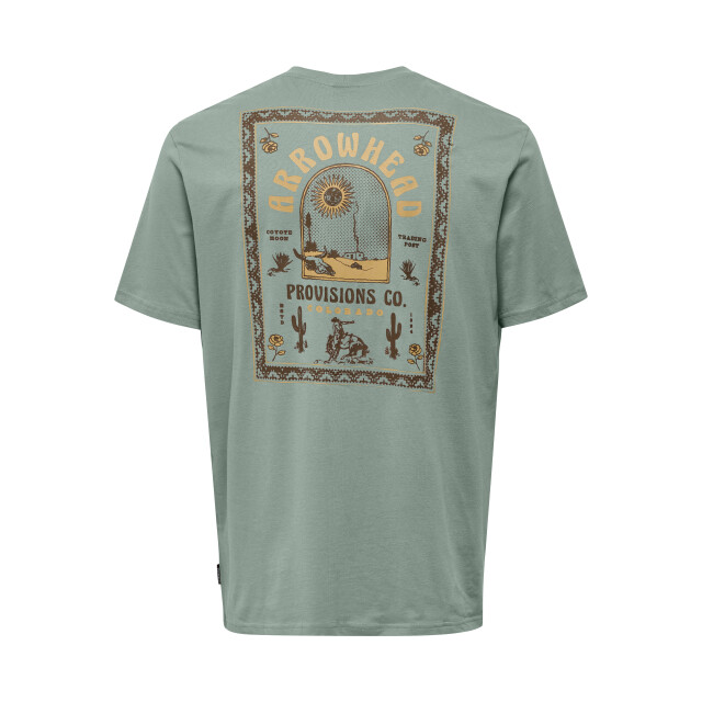 Only & Sons Onsmanuel life reg ss desert tee cs 22035647 large