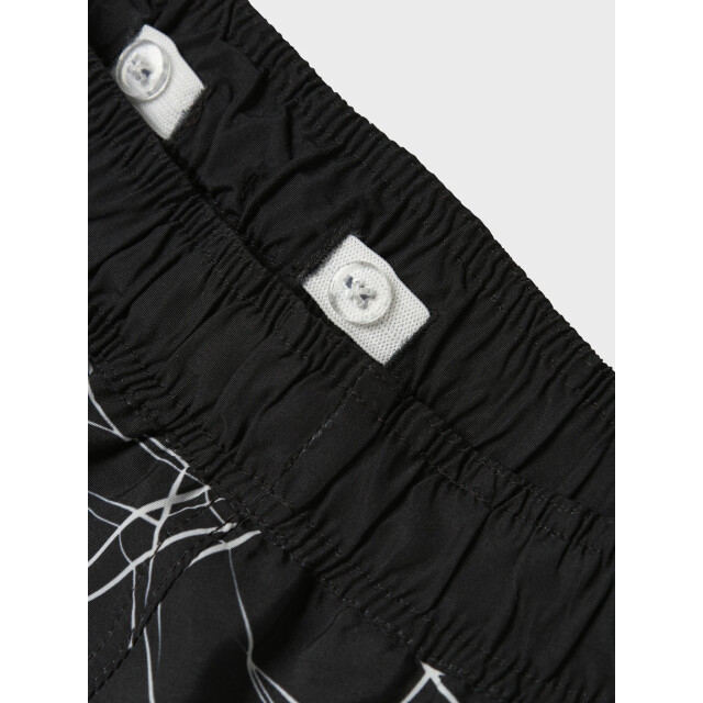 Name It Jongens lange zwemshorts nmmmave spiderman zwart 13239661-Black large