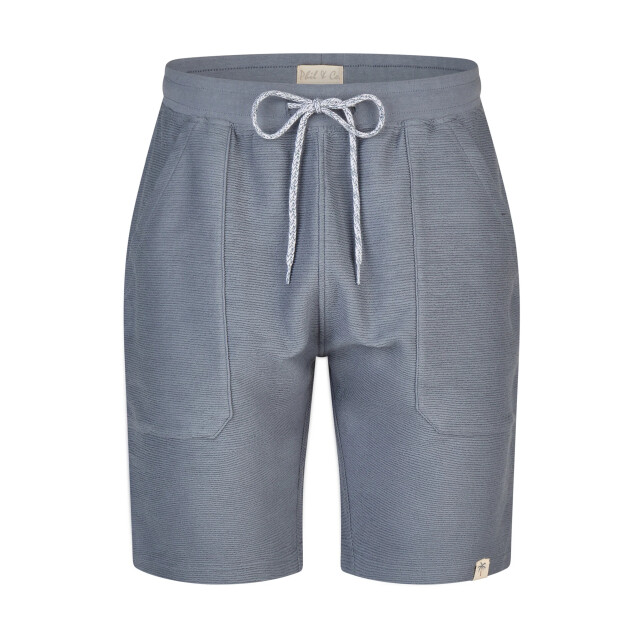 Phil & Co Heren korte pyjama lounge set shortama donker PH-511-02 large
