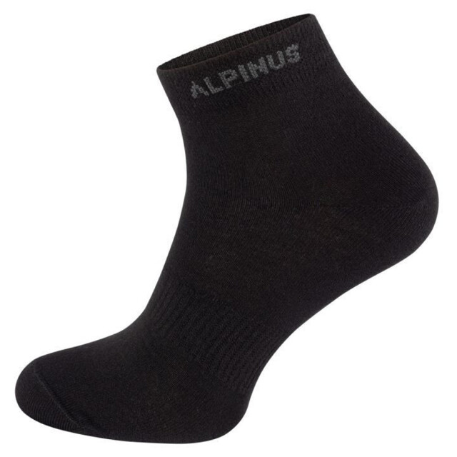 Alpinus Puyo logosokken voor volwassenen (pak van 3) UTMR585_whiteblackgrey large