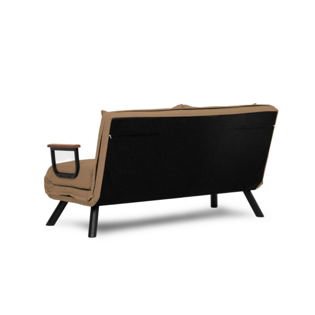 CaliCosy Slaapbank voor 2 personen in stof met metalen poten l133 cm sando 3178545 large