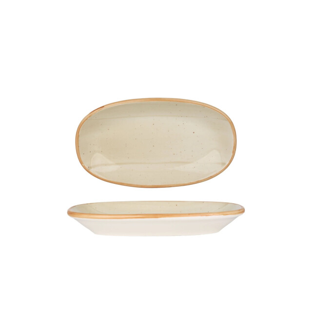 Bonna Serveerschaal aura terrain porselein 19x11 cm set van 2 3181581 large