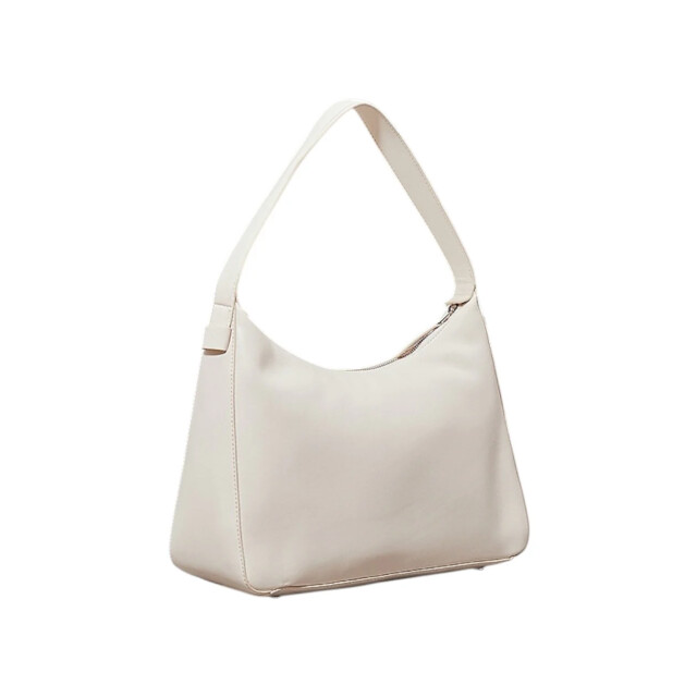 Calvin Klein Leren schoudertas Calvin Klein Leren Schoudertas large