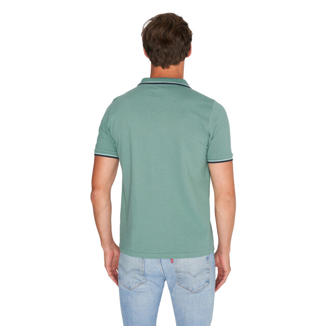 Mario Russo Tipped polo edward MR-EDWARD-GRN-XXL large
