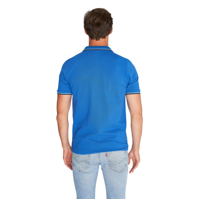 Mario Russo Tipped polo edward MR-EDWARD-BLU-XXL large
