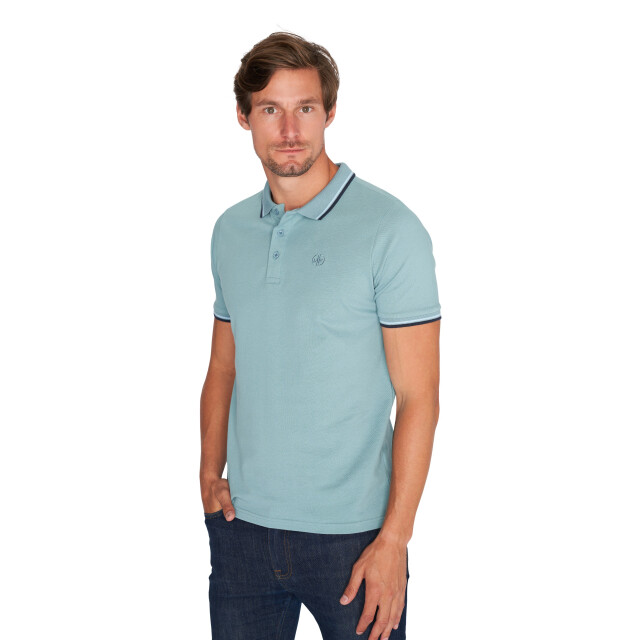 Mario Russo Tipped polo edward MR-EDWARD-SBL-XXL large