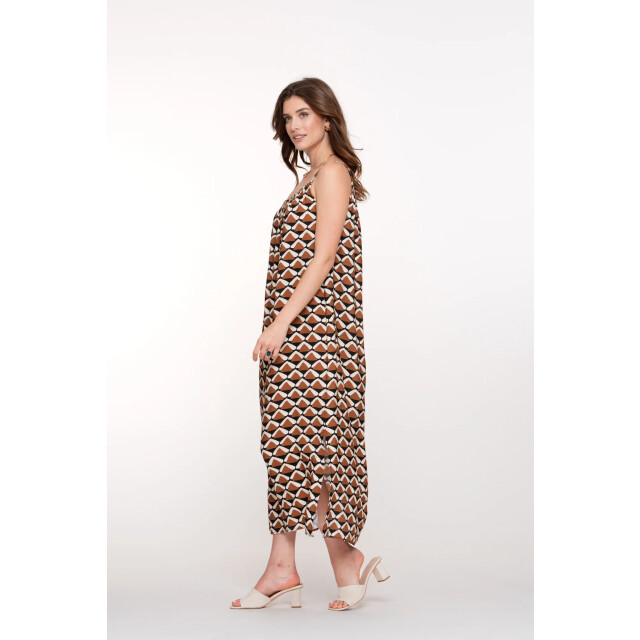 Geisha 57338-20 999 dress black/tobacco 57338-20 999 large