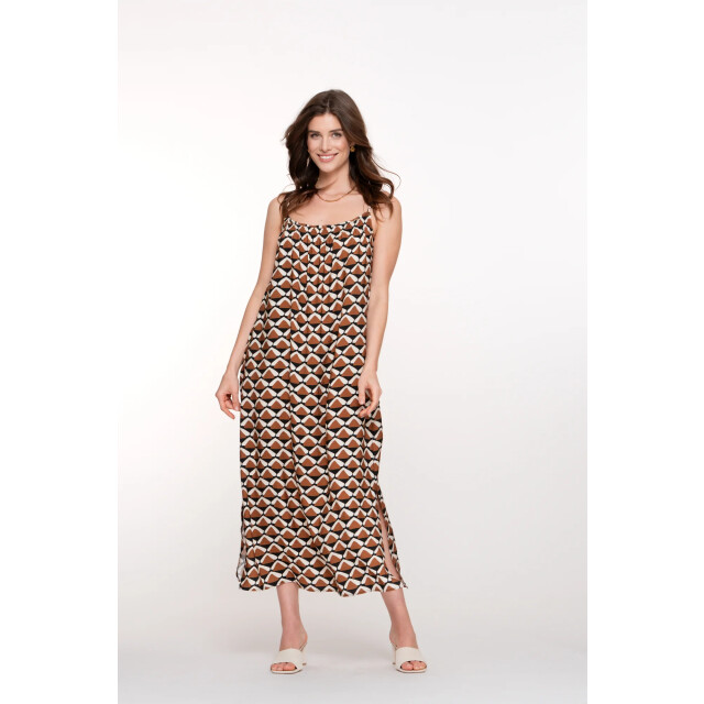 Geisha 57338-20 999 dress black/tobacco 57338-20 999 large