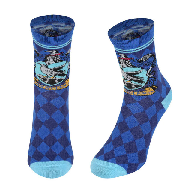 Li-cense Harry potter volwassen uniseks ravenclaw huissokken UTHE3189_blue large