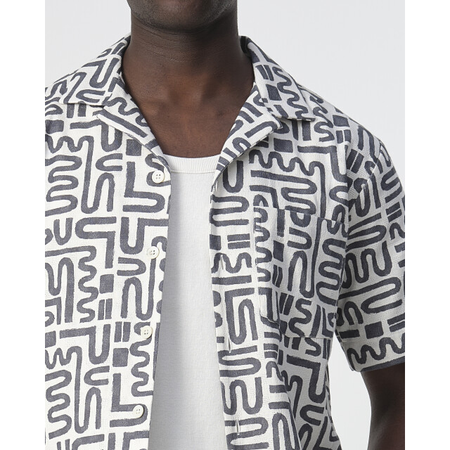 J.C. Rags casual overhemd met korte mouwen alberto 095847-004-XXL large