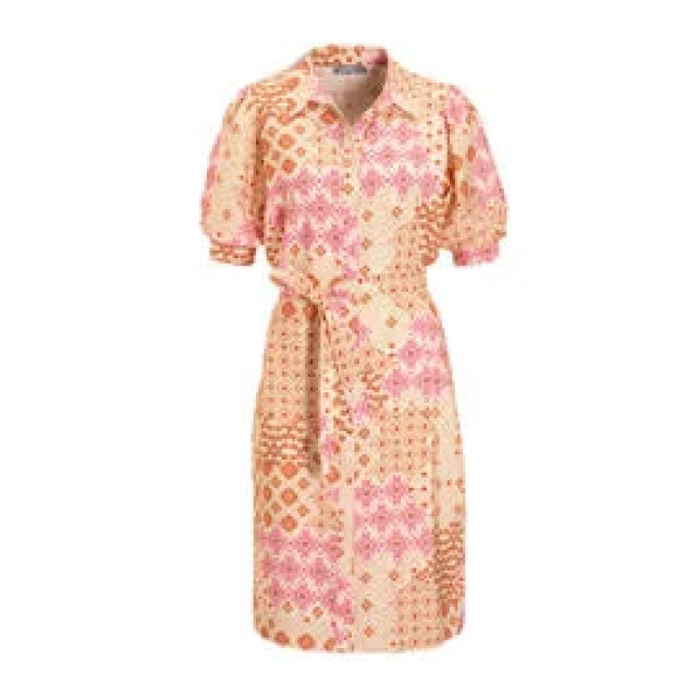 Geisha 57327-20. 445 dress fuchsia/orange/ecru 57327-20. 445 large