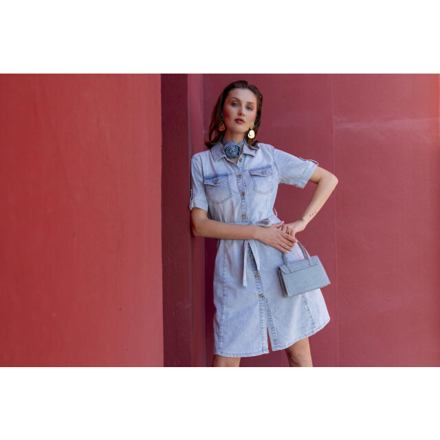 Geisha 57301-10 830 jeans dress bleached denim 57301-10 830 large