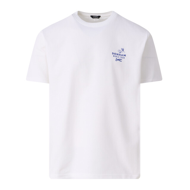 Denham Amsterdam skyline t-shirt ss 102618-001-M large