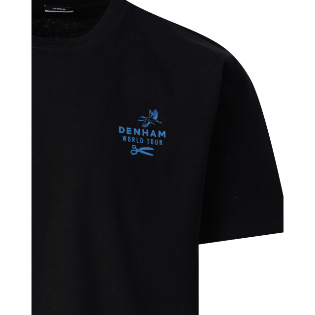 Denham Amsterdam skyline t-shirt ss 102619-001-M large