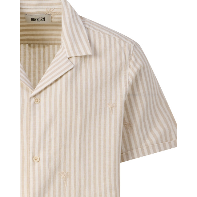 Drykorn Bijan casual shirt met korte mouwen 101295-001-L large