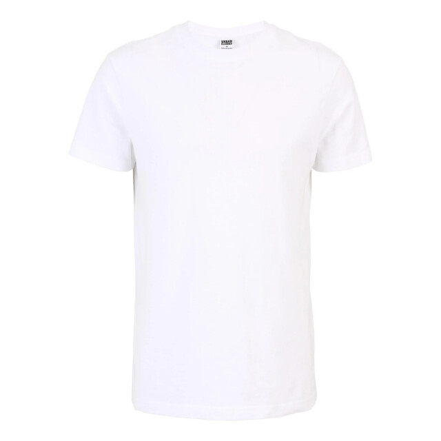Urban Classics Heren basic t-shirt (set van 6) UTTN1079_blackwhiteredwinebottlegreennavy large