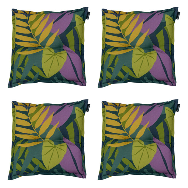 Madison zitkussen iven green ca. 50x50 cm set van 4 2911238 large