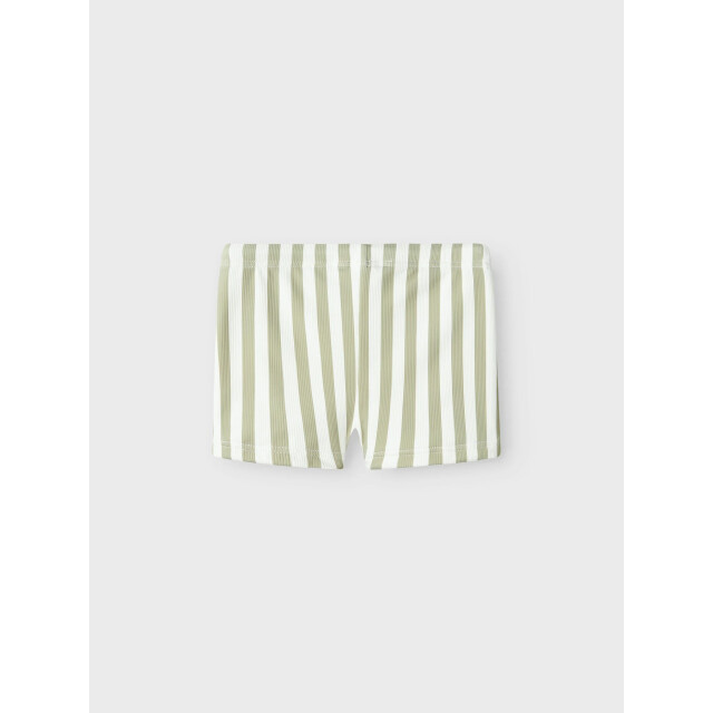Name It Jongens zwembroek strak nmmzib gestreept groen/wit 13226659-Cloud Dancer large
