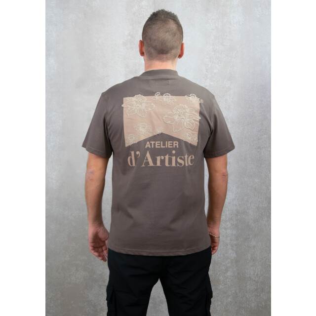 croyez homme Atelier flower t-shirt 100.80.0068 large