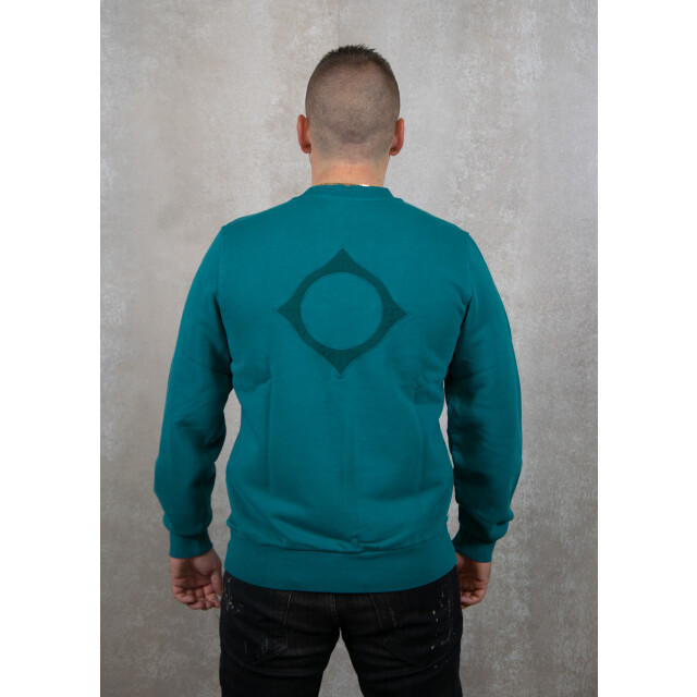 Ma.strum Crew neck applique logo sweat 130.40.0304 large