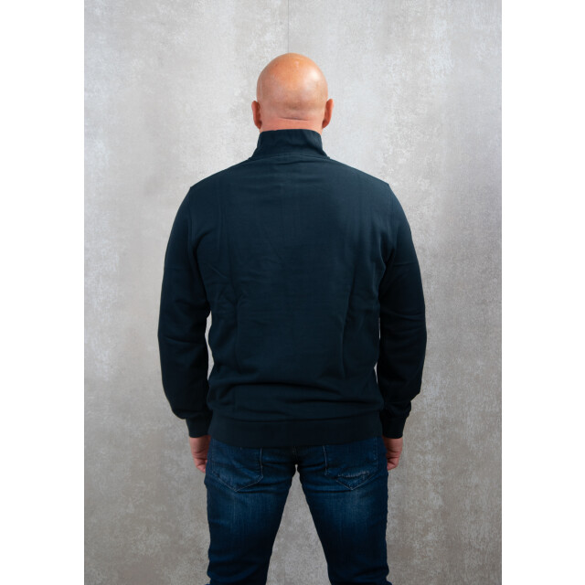 Lyle and Scott Tonal eagle quarter zip sweat 136.30.0025 large