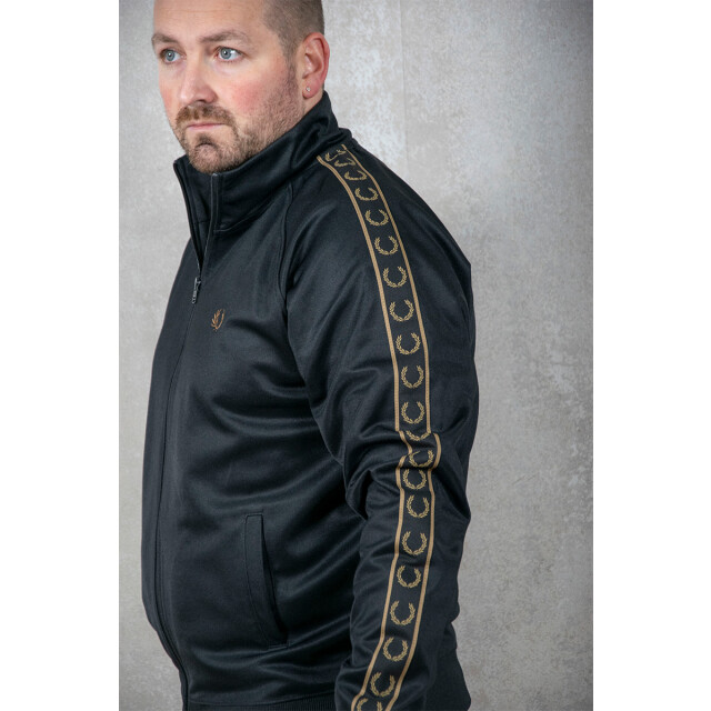 Fred Perry Contrast tape track jacket 133.10.0077 large