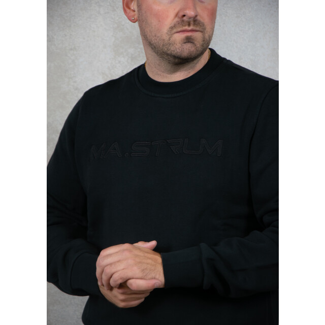 Ma.strum Crew neck applique logo sweat 130.10.0469 large