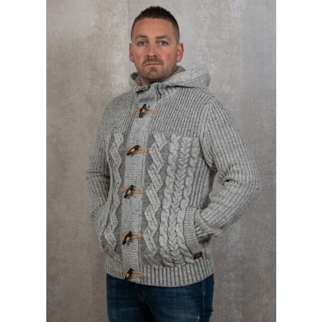 Petrol Industries Knitwear hooded cardigan 132.20.0035 large