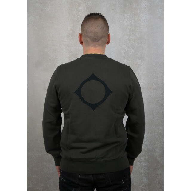 Ma.strum Crew neck applique logo sweat 130.40.0257 large