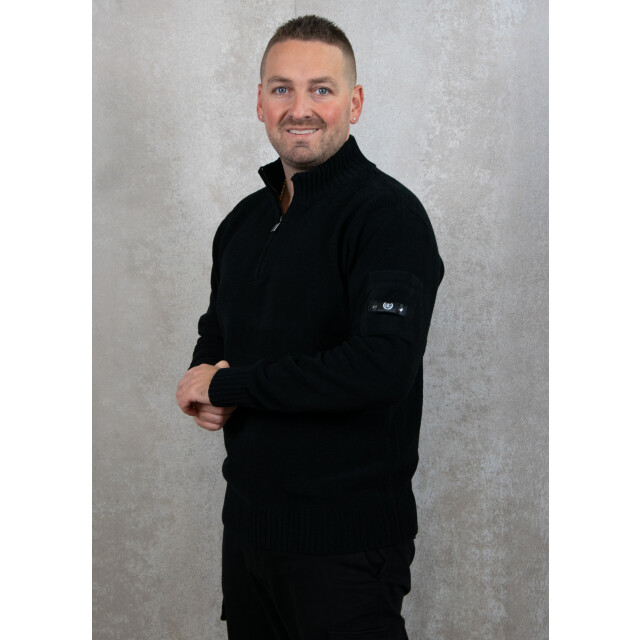 Quotrell Combat knitted halfzip 136.10.0050 large
