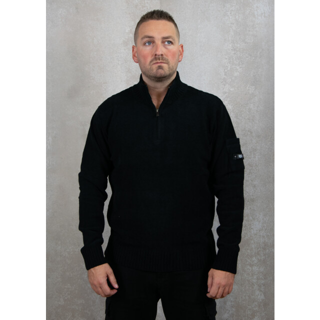 Quotrell Combat knitted halfzip 136.10.0050 large