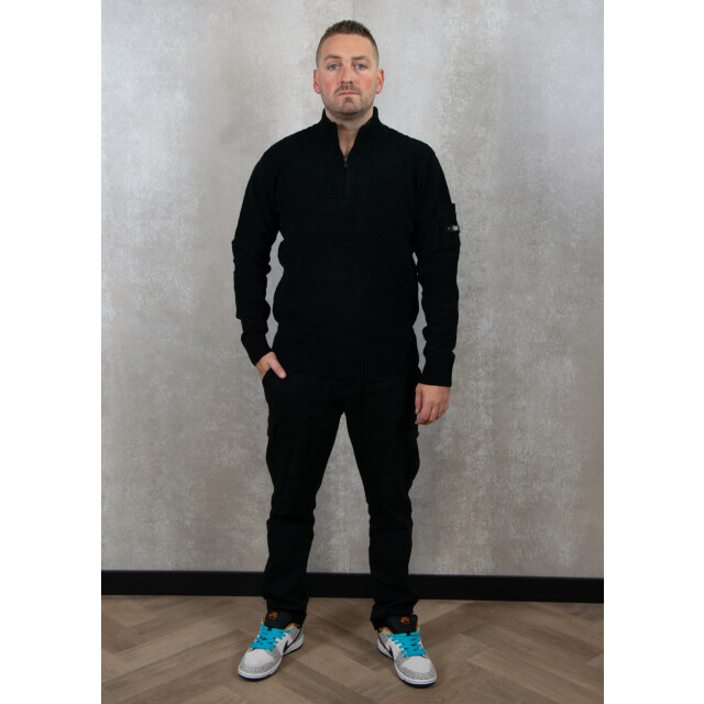 Quotrell Combat knitted halfzip 136.10.0050 large