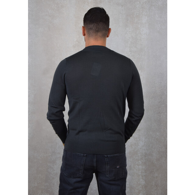 Lyle and Scott Tonal eagle merino crew neck jumper 135.20.0013 large