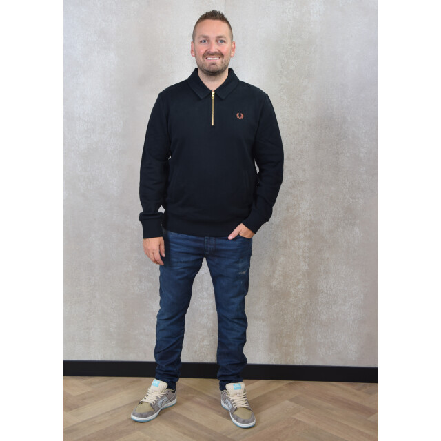Fred Perry Half zip sweatshirt 136.10.0032 large