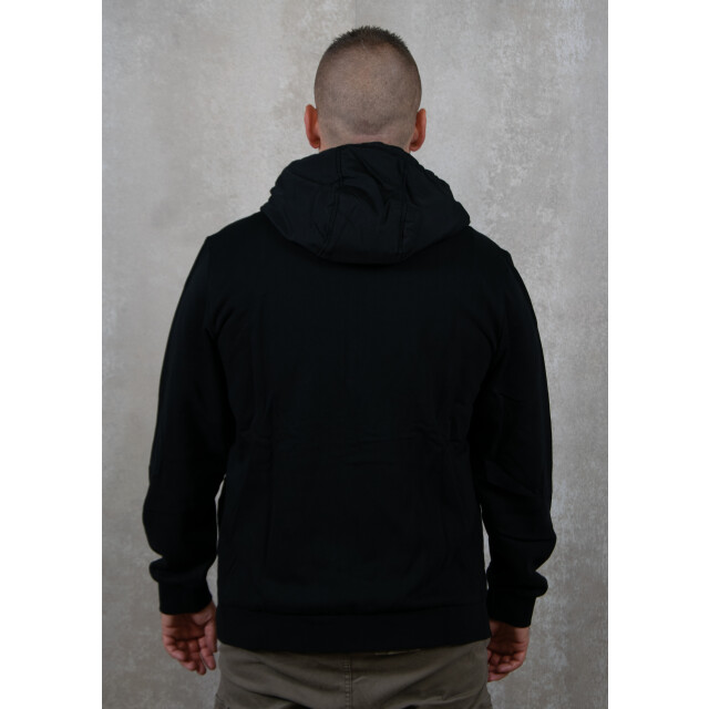 Lyle and Scott Hybrid quilted zip through hoodie 132.10.0128 large
