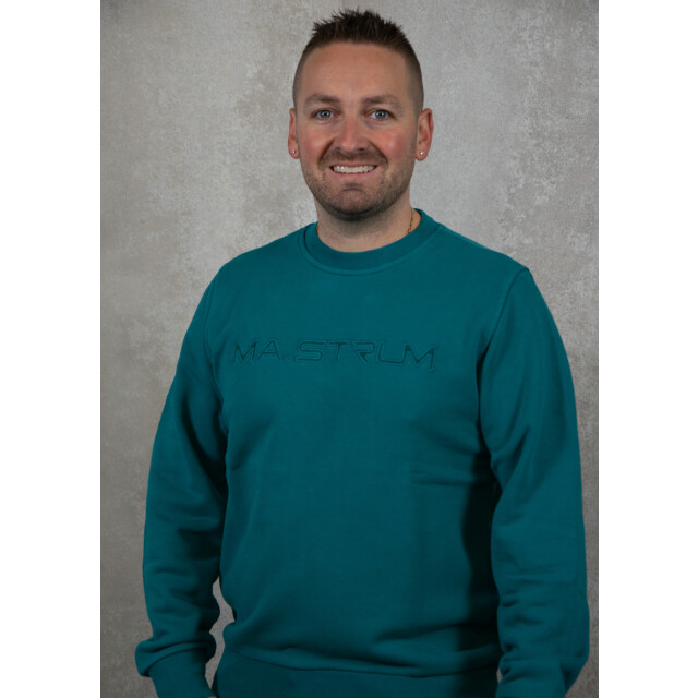 Ma.strum Crew neck applique logo sweat 130.40.0304 large
