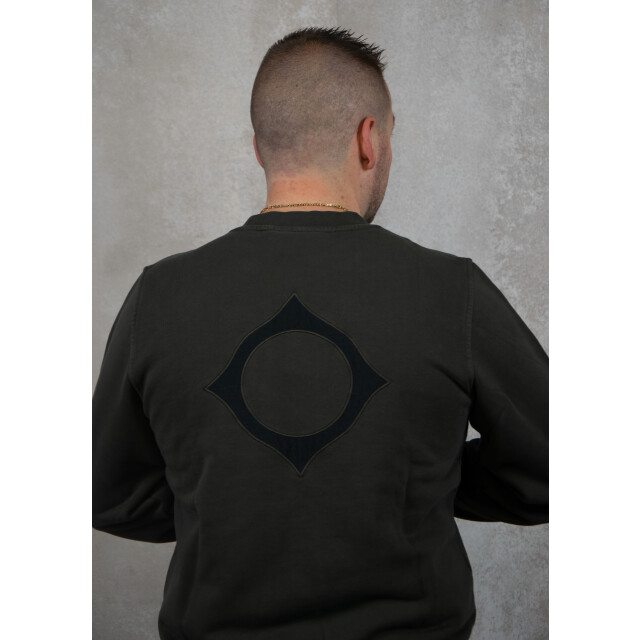 Ma.strum Crew neck applique logo sweat 130.40.0257 large