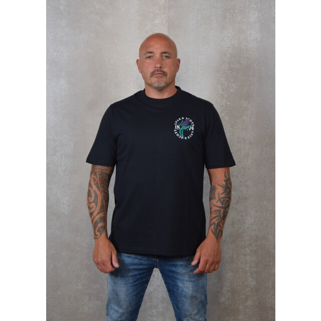Lyle and Scott Thistle flora print t-shirt 100.10.1150 large